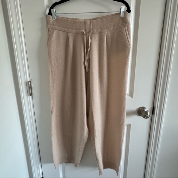 J. Crew Cashmere Lounge Pants in Cream - Picture 2 of 4